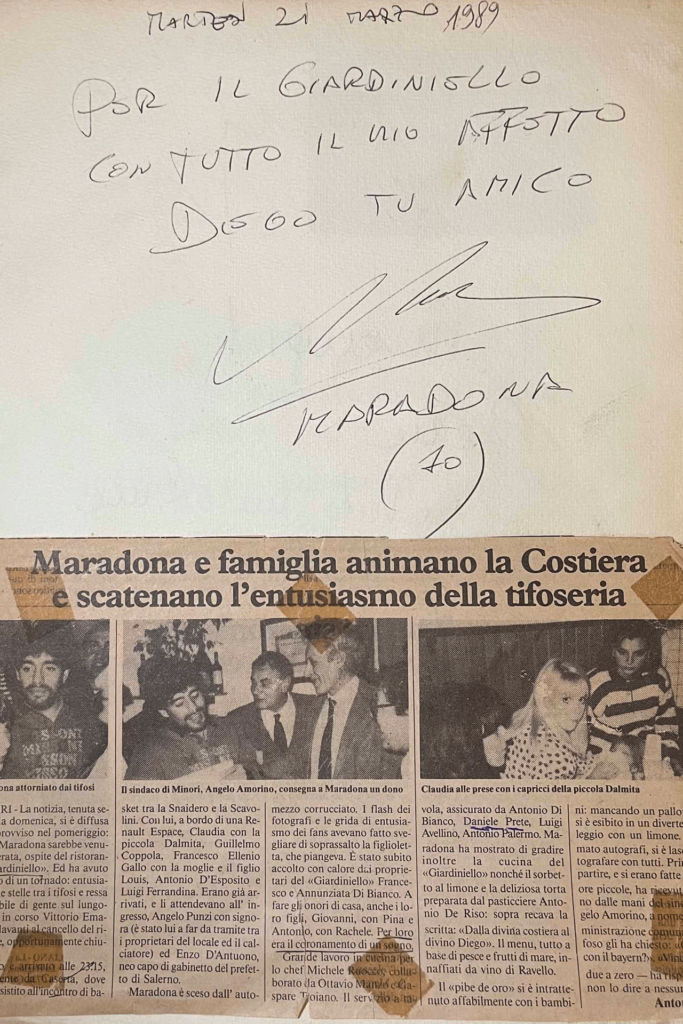 Maradona in Costiera